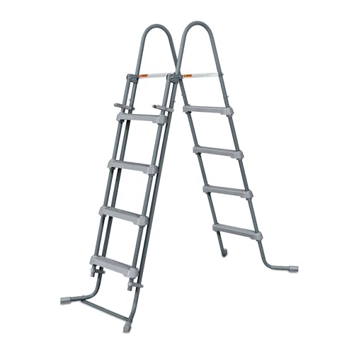Scala piscina a piedi grigio SUMMER WAVES H 122cm