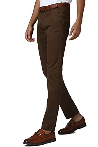 Image of Peter England Men's Slim Casual Pants