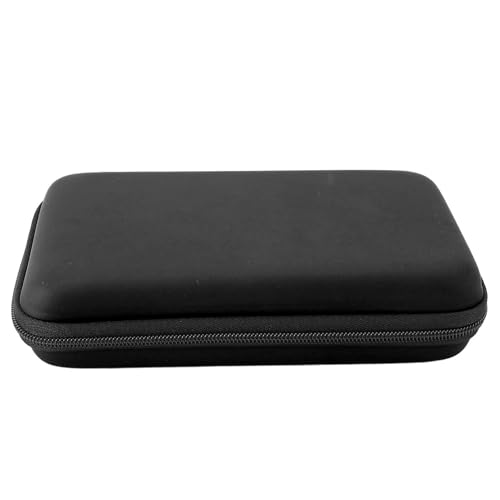 Image of EBTOOLS Carrying Case for 3DS, New 3DS XL, New 2DS XL Console, Hard Shell Case with 8 Game Slot, Inner Pocket, Black
