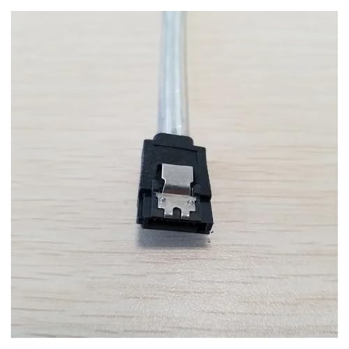 Cable de datos SATA con ángulo recto de 10 cm miniatura 3