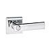 Kwikset Vedani Bed/Bath Lever Lever in Polished Chrome