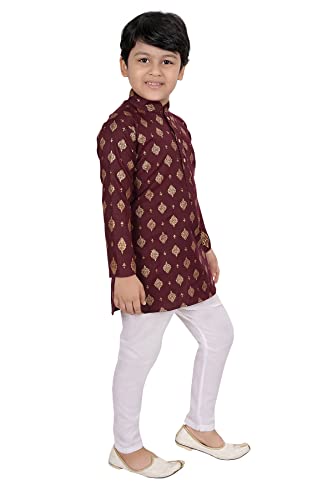 Tathastu Boys Festive Cotton Kurta Pajama Set2