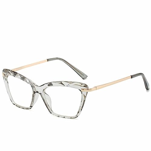 Gafas de ojo de gato sexis para estilizar el rostro con gafas transparentes mujer ópticas