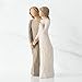 Willow Tree My Sister, My Friend, Walk with me. and Along The Way, We'll Share Everything, A Gift to Celebrate Supportive Friendships Among Women, Sisters, Co-Workers, Sculpted Hand-Painted Figure