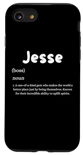 Jesse Definition ���O����J�X�^���R�X�`���[�� Jesses�p �X�}�z�P�[�X iPhone SE (2020) / 7 / 8 �p