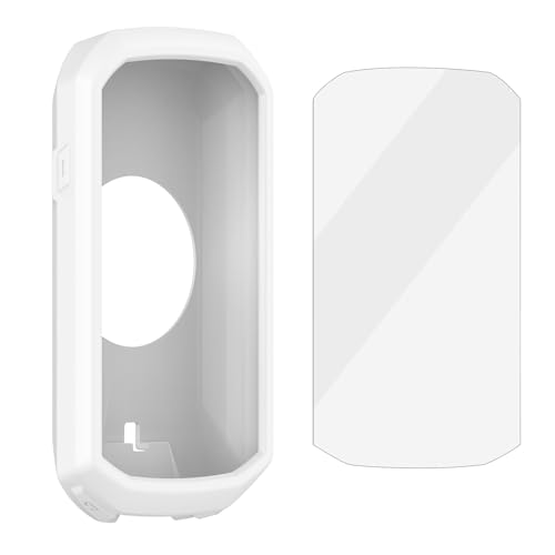 Ciclismo Computer Morbido Silicone Sleeve Cover Bike Navigazione Caso Protettivo+Protezione dello Schermo Per 1050 Codice Orologio Uso Esterno Film Sottile