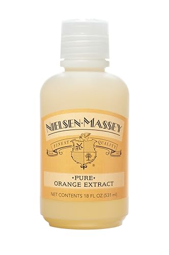 Nielsen-Massey Pure Orange Extract for Baking, Cooking and Drinks, 18 Ounce Bottle