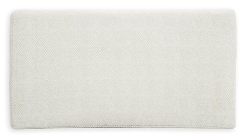 Signature Design by Ashley Karinne Contemporary Upholstered Oversized Accent Ottoman with Non-Skid Legs, White by Signature Design by Ashley - Image 6