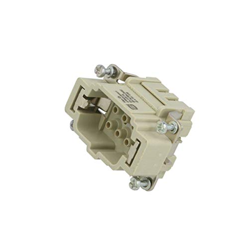 Connecteur mâle Han Ex 6 pôles HARTING 09360062602 broche terre dimension boîtier 6B