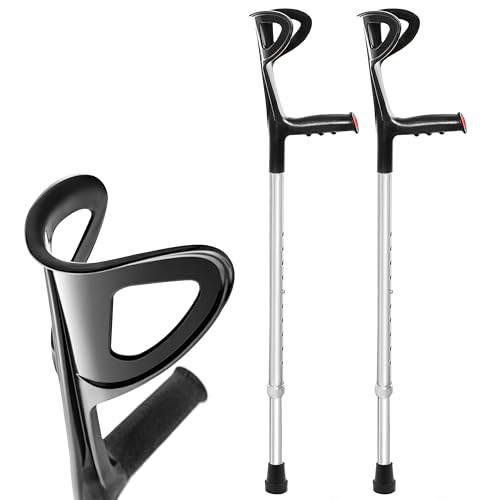 AIESI® Orthopedische krukken (2 eenheden)