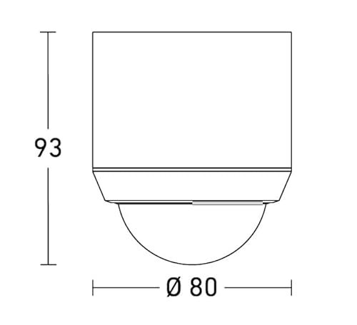 Steinel MD IR N360 Aufputz Anthrazit - Decken-Bewegungsmelder mit 360&deg; Erfassung | Pr&auml;zise Sensorsteuerung & App-Integration | Optimal f&uuml;r Eingangsbereiche, Flure & Gewerbeobjekte