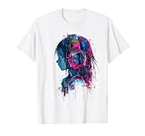 Anime Manga Gráfico Auricular Arte Anime Camiseta