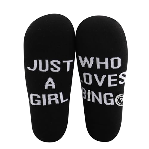 Image of PXTIDY 2 Pairs Gambler Socks For Women Girl Gambling Lovers Gift Gambler Sock