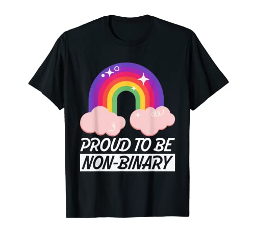 Proud To Be Non-Binary LGBTQ Outfit Nicht-Binär T-Shirt