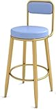 【Contemporary bar-stool】High back , the ergonomically is perfectly adapted to the shape of the body, bring you good relaxing after long time siting,rescuing from fatigue!