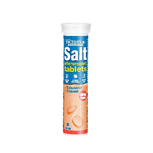 Victory Endurance Salt Effervescent Lot de 12 tubes de 15 tablettes