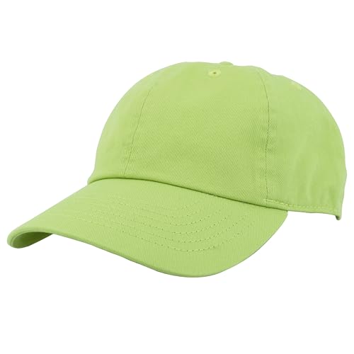 Image of Gelante Baseball Caps Hats 100% Cotton Plain Blank Adjustable Size Wholesale Bulk of 12 Pack