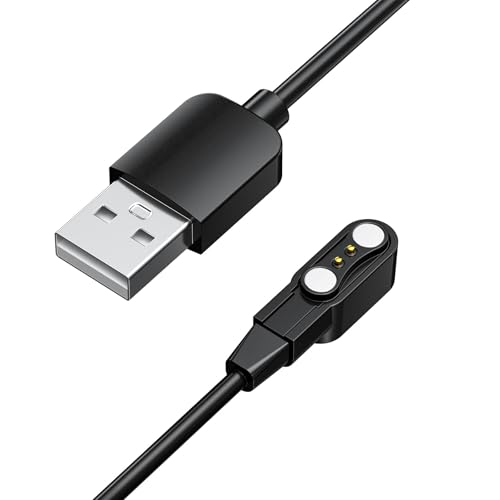 kwmobile Cavo Caricabatterie Compatibile con Michael Kors GEN 6 / GEN 5e / GEN 5 / GEN 4 Watch/Skagen Falster 2 Cavo - Carica Batterie USB Smartwatch - Cavetto Ricarica Orologio Fitness