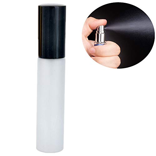Preisvergleich Produktbild KANKOO Mini Parfümzerstäuber Zerstäuber Duft Leere Flasche Mehrwegflasche Tragbare Sprühflasche Reise-Flaschen Perfekt für unterwegs Leere Sprühflasche Black