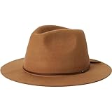 Brixton Wesley Packable Fedora Golden Brown L