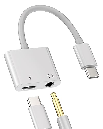 Adaptateur USB C vers Jack Ecouteur Cable(2 en...