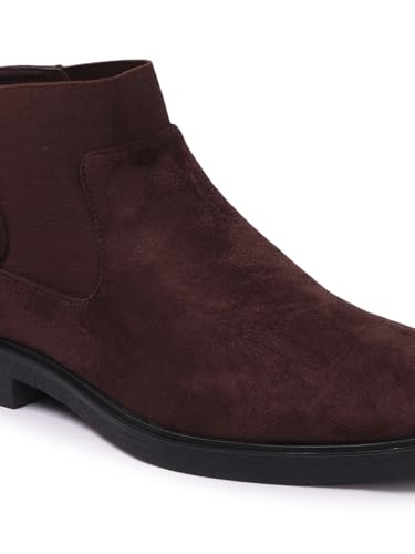 Image of Carlton London Men's Chelsea Comfortable Slip-On Round Toe Boot