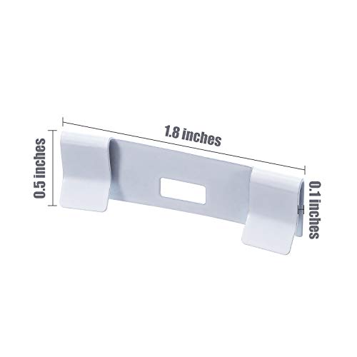 Vertical Blind Repair Vane Savers Blind Repair Clip Vertical Blind Repair Tabs, Window Blinds Replacement, White (50) #TOP1