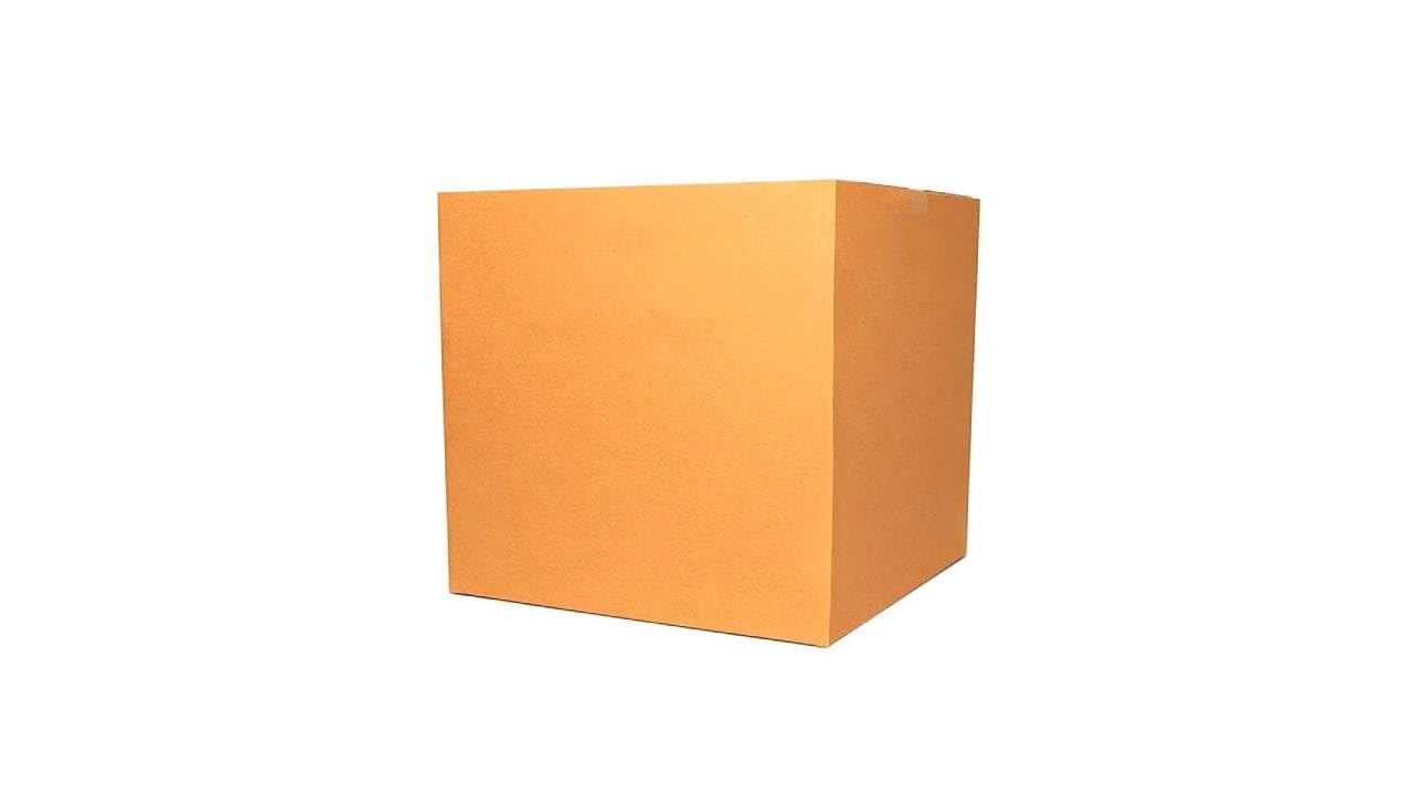 PortalCardboard Mailing Shipping Boxes, 20KG Capacity (45x45x45 CM) / 17.7x17.7x17.7 Inches) For Shipping, Packaging, Moving, Storage Box for Home or Business, Strong Wholesale Bulk Boxes - Pack Of 12
