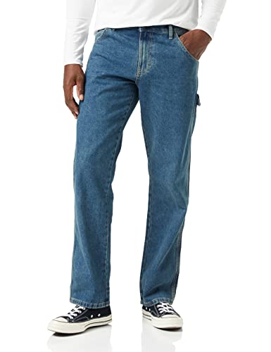 Dickies Men's Relaxed Straight-fit Carpenter Jean