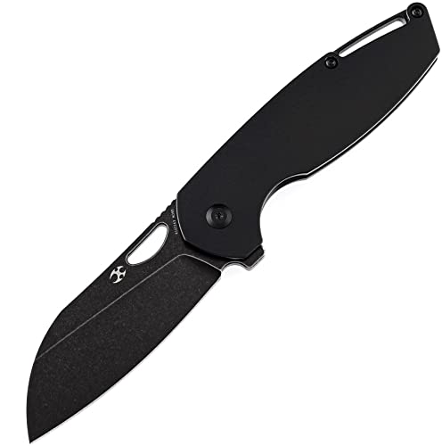 Model 6 Black Framelock Keychain K1022A3