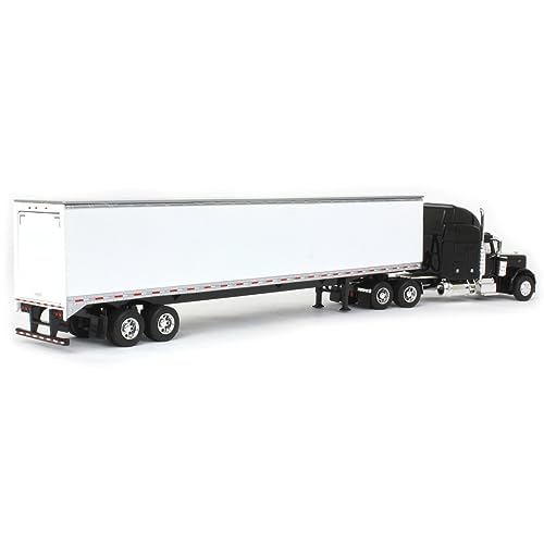 Spec Cast 1/64 Black Peterbilt 379 con Remolque 53' miniatura 3