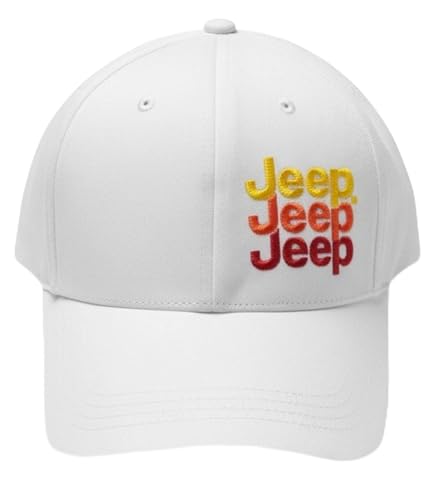 Casquette Jeep Echos réglable avec logo dégradé et boucle de grille