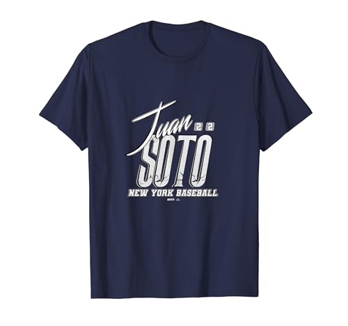 Juan Soto New York Baseball Rock MLBPA Camiseta