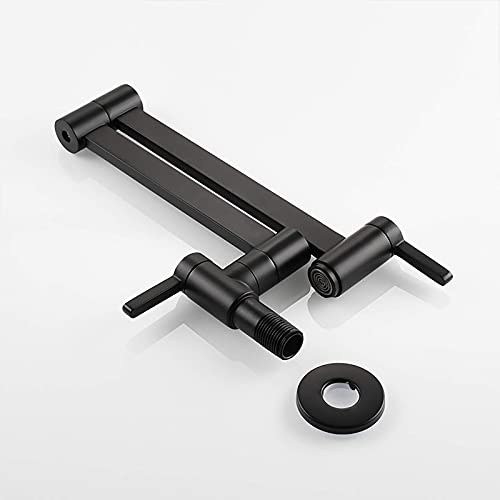 Robinet d'évier simple eau froide pliable et orientable en laiton - 3