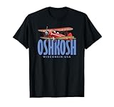 Ce design vintage Stearman biplan est un excellent cadeau ou souvenir pour un vol Oshkosh, WI, vacances, séjour ou spectacle aérien.