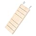 Wooden Pet Ladder, Bird and Hamster Stand, Toy Platform, Rest Board, Hangers, Cage