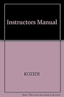 Instructors Manual 0805383417 Book Cover