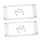 LIFKOME アルウム合製ギターピックアップ保護リング 軽量コンパクトで持ち運び便利 摩擦軽減によるピックアップとデスクトップの保護