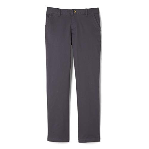 Image of French Toast Boys' Adjustable Waist Straight Fit Stretch Twill Chino Pant
