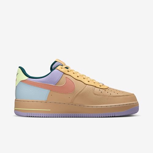 Nike Air Force 1 '07 Men's Shoes (IB4493-252, Sesame/Hydrangeas/Soft Yellow/Apricot Agate)3