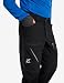 RevolutionRace Hiball Softshell Pants für Herren, Outdoor Hosen für Wandern, Black, XL