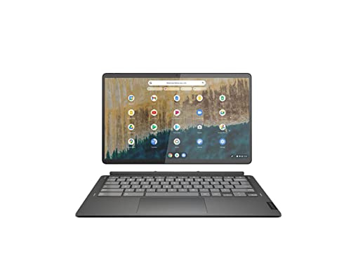 Image of Lenovo IdeaPad Duet 5 Chromebook, OLED 13.3'' FHD Touch Display, Snapdragon SC7180, 4GB RAM, 64GB Storage, Qualcomm Adreno Graphics, Chrome OS, Gray (Lenovo Chromebook Duet 5)