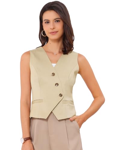 Gilet de costume ajusté femme résout le look de bureau strict et inconfortable