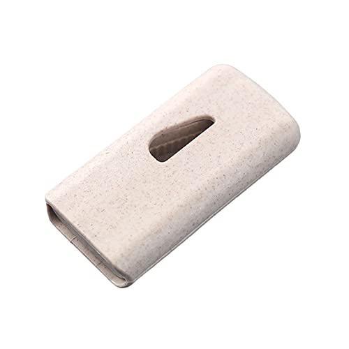 Guoshang Portable Pill Cutter Pill Splitter with Safety Blade Guard Medicine Tablets Slicer Easy Cut Pills for Cutting Small Pills or Large Pills in Half,Beige