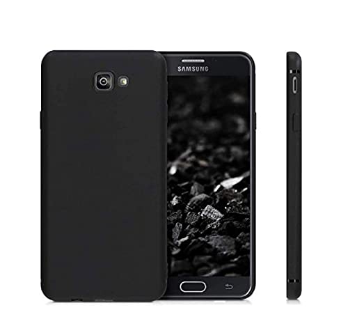 Image of Mobile Back Cover Case for Samsung Galaxy On Nxt (Silicone Case|CameraProtection|Black SC1510)