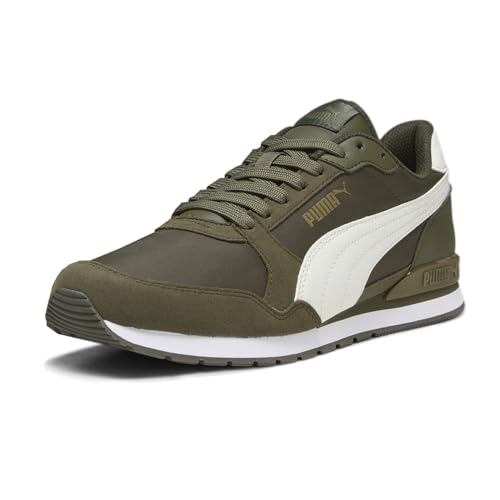 PUMA Mens St Runner V3 Nylon Lace Up Sneakers Shoes Casual - Green2