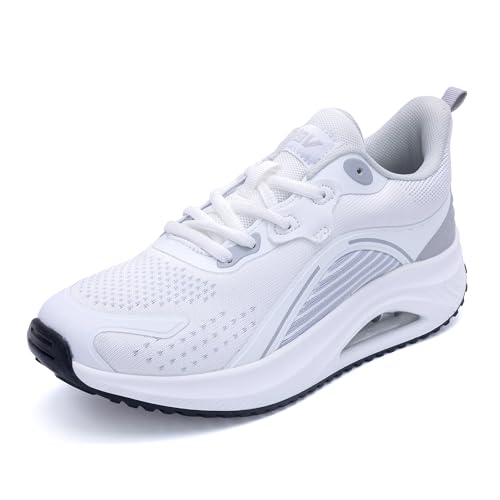 Image of Gyeice Women's Walking Shoes Arch Support Orthotic Breathable Tennis Sneakers for Plantar Fasciitis Pain Relief US 5.5-11
