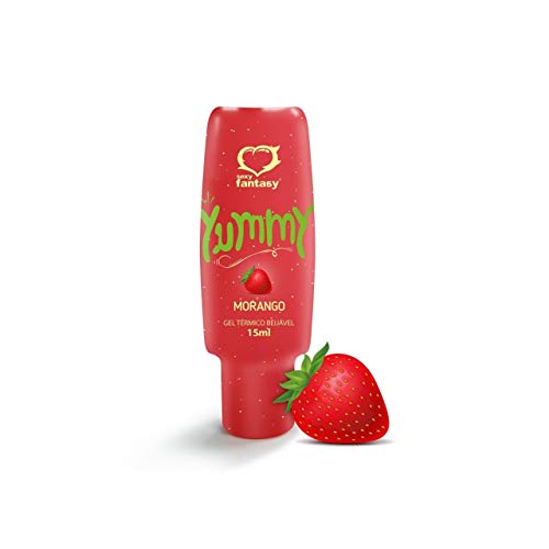 Gel Térmico para Sexo Oral Yummy Morango 15 ml