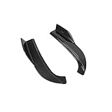 Car Side Skirt Extension Splitter A Pair Compatible for Jeep Grand Cherokee SRT/SRT8/Trackhawk 2012-2021 Plate Lip Bumper Winglet Body Kit(Carbon Fiber Corner)