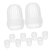 healvian 10個茶漏 ティーフィルター ルーズリーフ用 ストレーナー インサー